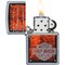 Zippo 2023 Zippo Harley-Davidson Orange Design, Street Chrome ZIP-49658 - alternate 3